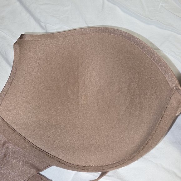 SKIMS Ultimate Nipple Push-up Bra 32DDD Bronze Kim Kardashian Seamless Bra - Picture 9 of 16